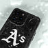 MLB Oakland Athletics Dark Wash iPhone 15 Pro Waterproof Case